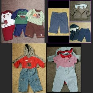 16 piece BUNDLE boys winter clothing